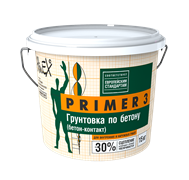 Грунтовка ALINEX Primer 3 по бетону 15кг