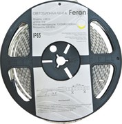 Лента Feron светодиодная 120SMD(2835)m 9,6W/m12V 5m белый на белом LS613 27731