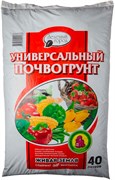 Грунт Живая земля на основе биогумуса Универсальный 40л
