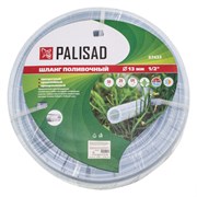 Шланг PALISAD поливочный 1/2 15м, армир.прозр.3-х слойный 67432