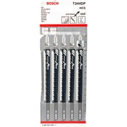 Пилки лобзиковые BOSCH T 344 DP HCS 5шт 2608633A36
