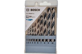 Набор BOSCH сверл по металлу HSS PointTeQ 10шт 2608577348
