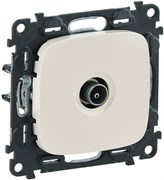 Розетка LEGRAND DIY VALENA Allure TV звезда слон. кость 753851