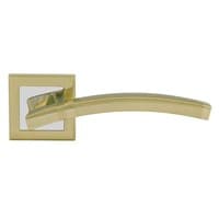 Ручка дверная PALLADIUM СITY A Tesoro SG/GP золото мат.+золото