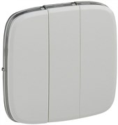 Панель лицевая LEGRAND Valena Allure выкл.3х-клав 755035