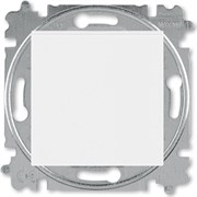 Переключатель ABB LEVIT 1-клавишный, белый/белый 2CHH590645A6003