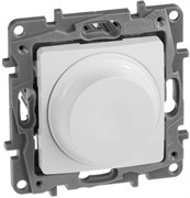 Светорегулятор LEGRAND Etika поворотный без нейтрали 300Вт (белый) 672219