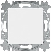Переключатель ABB LEVIT перекрёстный 1-клавишный, белый/белый 2CHH590745A6003