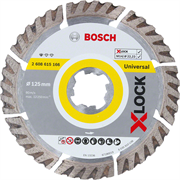 Диск алмазный BOSCH X-LOCK Standard for Universal 125*22,23*1,6*10мм 2608615166