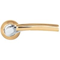 Ручка дверная PALLADIUM REVOLUTION Alice GP/CP