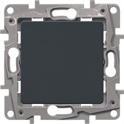 Переключатель LEGRAND Etika промежуточный (антрацит) 672609