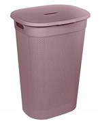 Корзина PLAST TEAM OSLO для белья 55л, черничный морс PT1334ЧМ-6