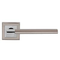 Ручка дверная PALLADIUM СITY A Oscar SN/CP никель мат.+хром