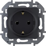 Розетка LEGRAND INSPIRIA 2К+3 антрацит 673723