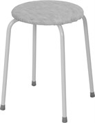Табурет круглый ПЕНЁК легкий 180, серый Т 270С (4)