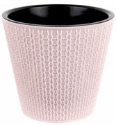 Горшок для цветов IDILAND Velvet D230мм, 5л, светло-розовый 221603007/02 (15)