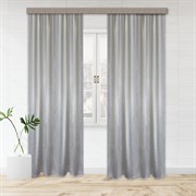 Шторы портьерные Элегия 190*275 2шт блэкаут серебро 99968