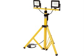 Прожектор светодиодный GLANZEN на штативе 2x50Вт FAD-0025-2X50