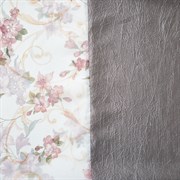 Комплект штор для кухни жатка-комби 270*160 серый 46030