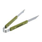 Щипцы BOYSCOUT деревянные 39см нержавеющая сталь 61314