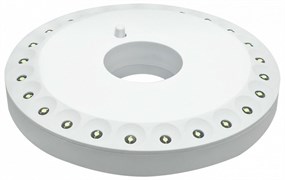Фонарь GAUSS кемпинговый 24LED 300Lm 3xAA белый магнит и карабин GF003