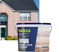 Штукатурка декоративная РАДУГА-35 DECOR GRANIT Colorl Consert Весенняя лира 15кг