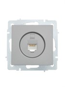 Розетка LEZARD VESNA компьютерная, платина 742-3588-139 (механизм)