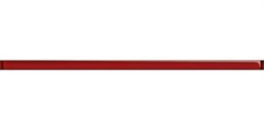 Спецэлемент стеклянный Universal Glass,2x60, Сорт1, красный арт.UG1L412