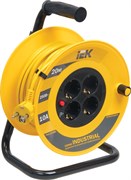 Катушка ИЭК Industrial УК20 с т/з 4 места 2Р+PЕ/20м 3*1,0мм2 WKP14-10-04-20