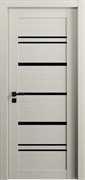 Полотно ЭКО Deluxe 309 черное стекло лакобель инвойс айс 80*200