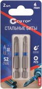 Набор FIT стальных бит CUTOP Profi PZ3 50мм 2шт 83-346