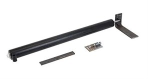 Доводчик КОС дверной пневматический Doorstop до 150кг шагрень черный