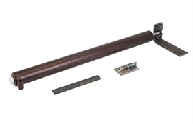 Доводчик КОС дверной пневматический Doorstop до 150кг шагрень корич.