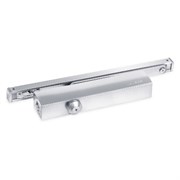 Доводчик NOTEDO дверной DC-045-155 SL+HO+DA+BC SILVER со скольз.тягой до 150 кг (6)