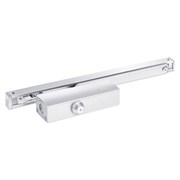 Доводчик NOTEDO дверной DC-075 SL+HO SILVER со скользящей тягой, с фикс. до 70 кг (10)