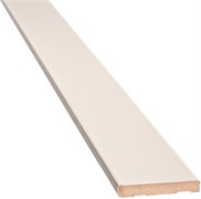 Наличник НОВЫЙ СТИЛЬ МДФ прямоугольный ПП Premium NA7mg-St (2200x70x8мм) цвет магнолия (стоевая)