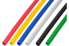 Набор REXANT термоусадочной трубки 5/2,5мм 1м 5 цветов 29-0155