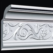 Плинтус ГЛАНЦЕПОЛ потолочный GP-4 134*67 (1уп-14шт)