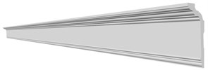 Плинтус ГЛАНЦЕПОЛ потолочный GP-111 102*41 (1уп-30шт)