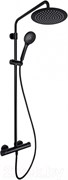 Душевая система RUBINETA Olo (BK)+Thermo-15 (BK) 625038