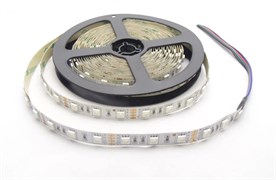 Лента GENERAL светодиодная GLS-5050-60-14.4-12-IP65-PRO-RGB/14.4/1м/12В/5м 503920