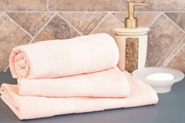 Комплект полотенец ВАСИЛИСА махровое гл/кр Конфетти 1-30*60,1-50*90,1-70*130 розовый PRISM PINK 100%