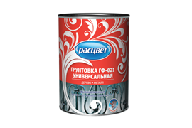 Грунтовка РАСЦВЕТ грунт ГФ-021 серая 1кг