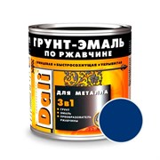 Грунт-эмаль DALI по ржавчине синий 0,75 RAL5005