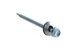 Саморезы СТРОЙБАТ кровельные с буром 4,8x65 (30 шт)222901
