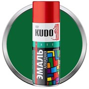 Эмаль-аэрозоль универсальная KU-1007 темно-зеленая, 520мл