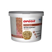 Грунт ОРЕОЛ бетон-контакт для наружных и внутренних работ 3кг 7773