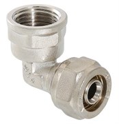 Угольник Valtec обжимной вн. резьба 26*3/4 VTm.352