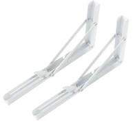 Угол откидной для полок 28cm weiss alu. 10905-00005