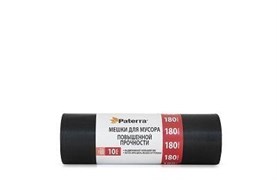 Мешки для мусора PATERRA PROFI ПВД 180л, 42мкм, 10шт в рулоне 106-061